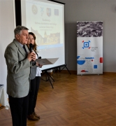 Otwarcie konferencji. Przemawiają: dr Marta Tylza - Janosz i Pan mgr inż. Kazimierz Brzuska